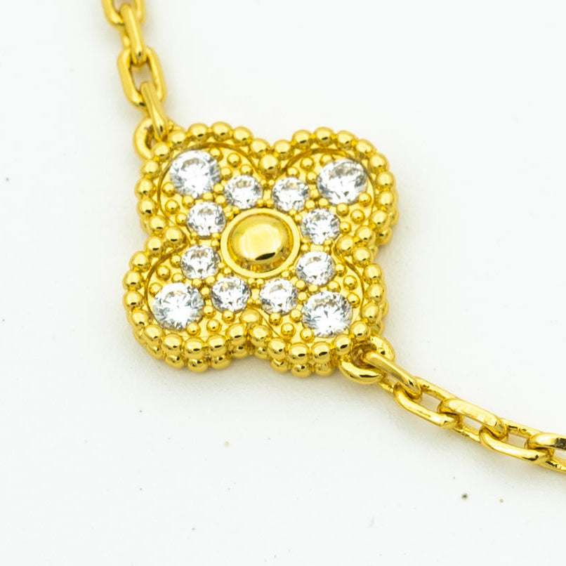 VCA CLOVER 5 MOTIF LASER BRACELET COLLECTION