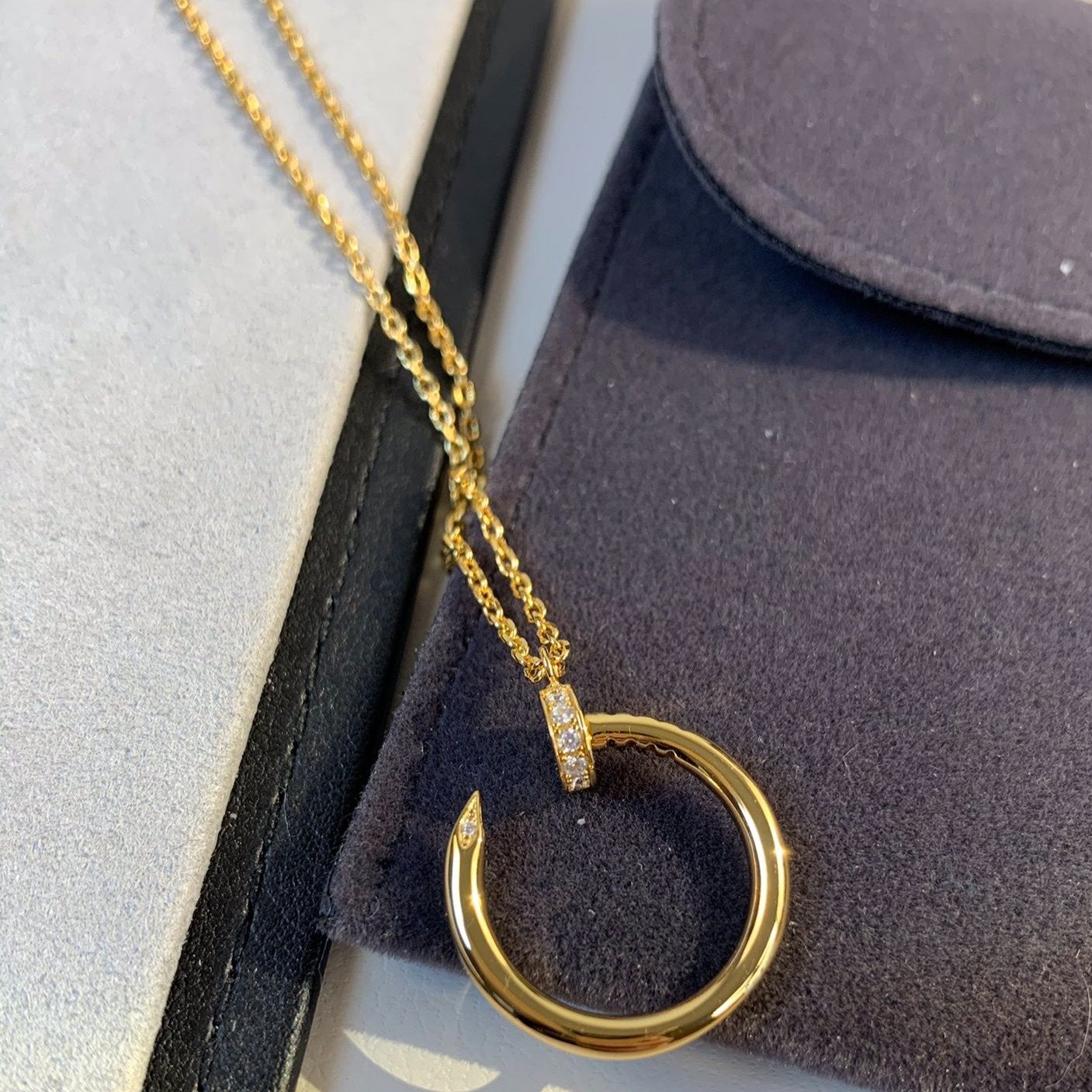 CARTIER JUSTE NECKLACE GOLD