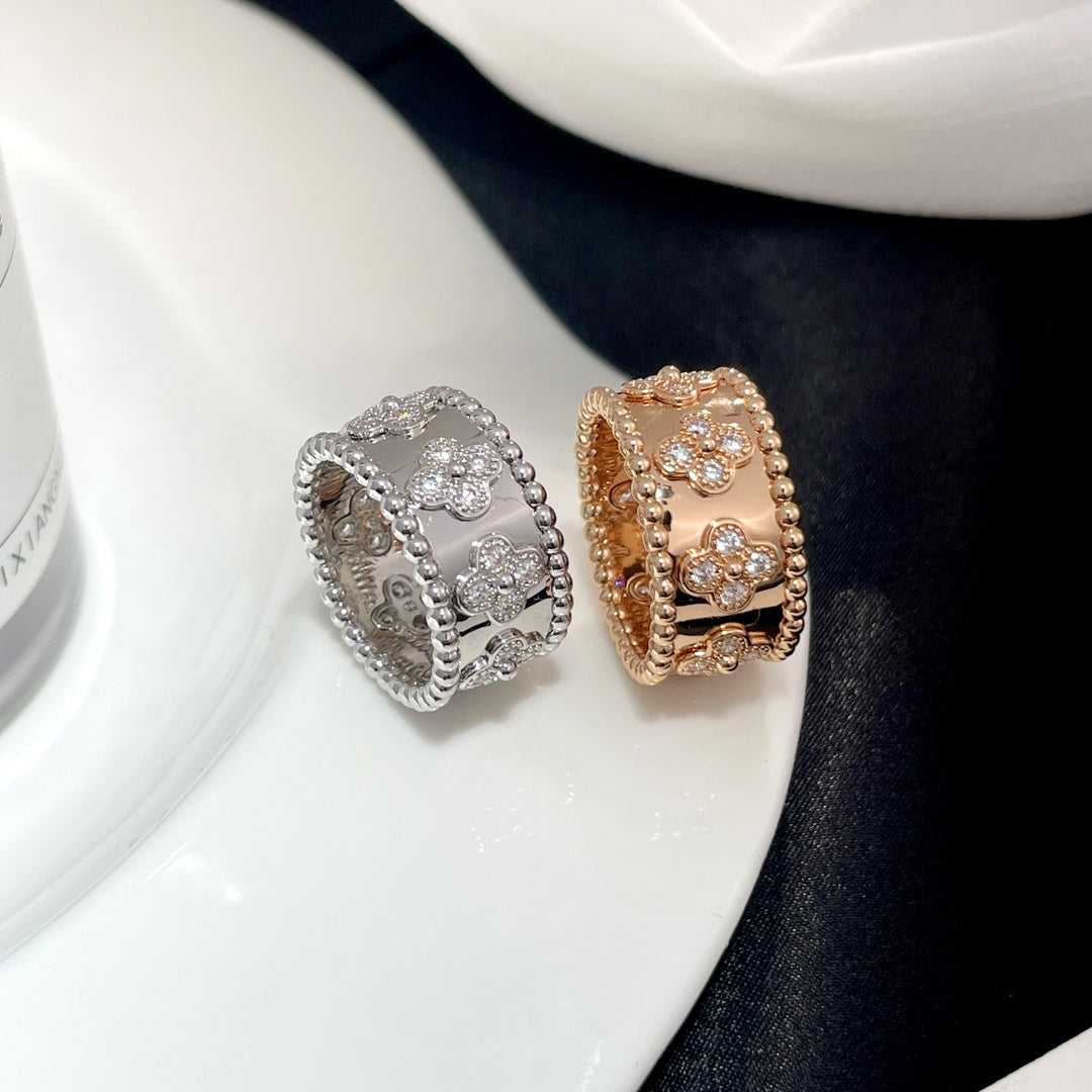 VCA PERLEE DIAMOND LARGE RING