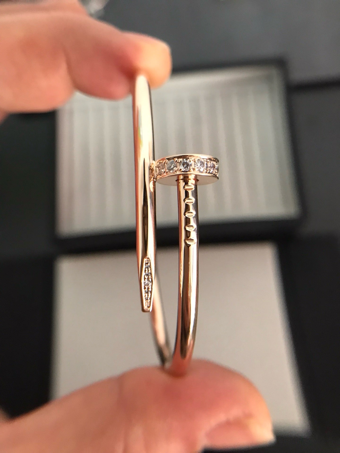 CARTIER JUSTE BRACELET 3.5MM DIAMONDS