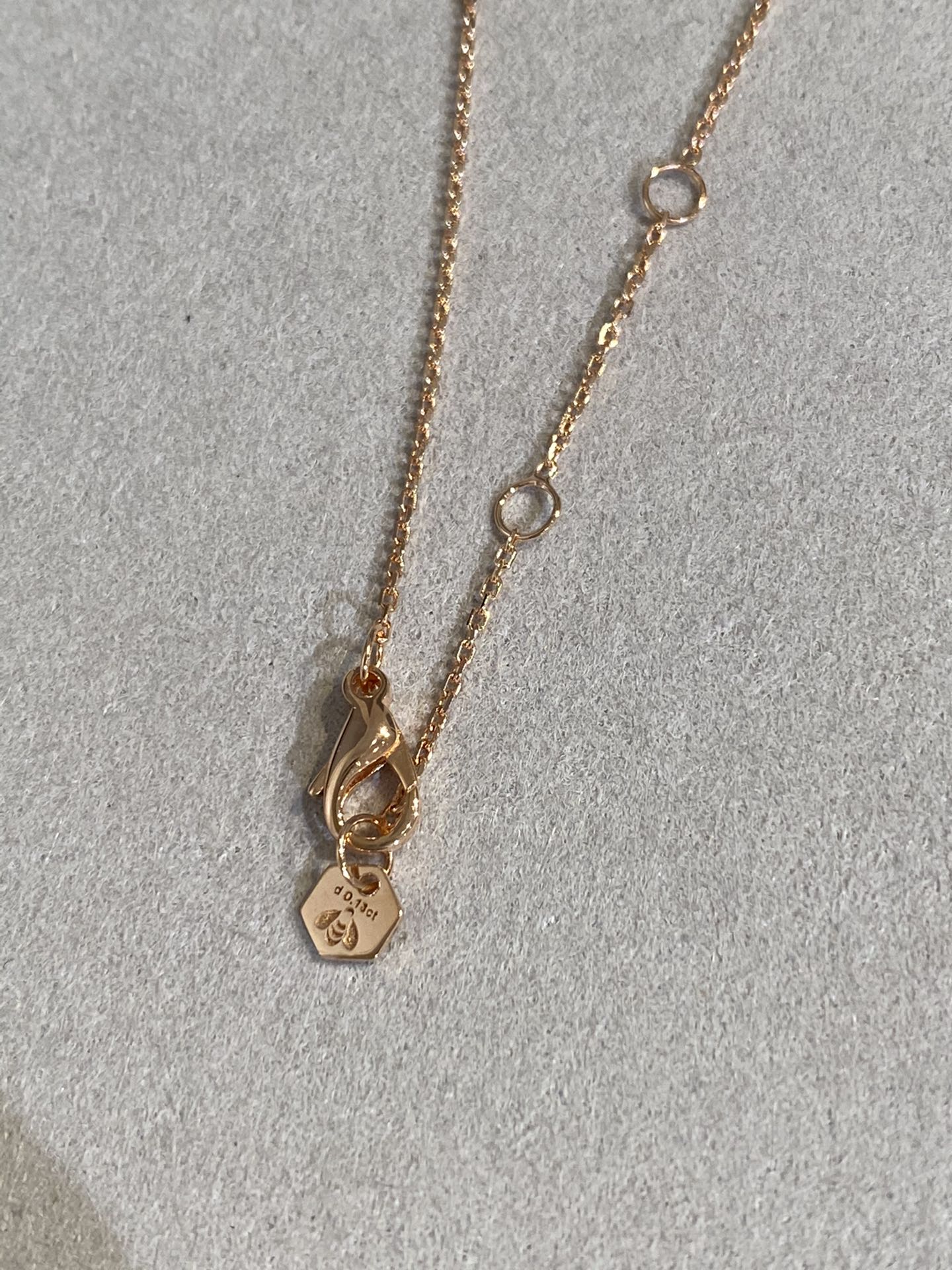 CHAUMET BEE LOVE DIAMOND NECKLACE